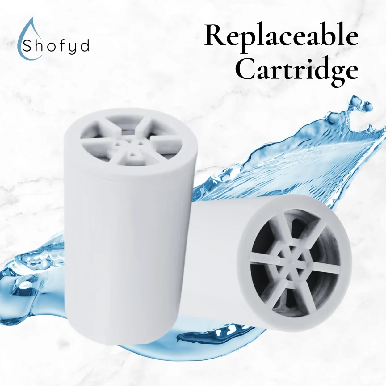 Cartridge for shofyd Shower & Tap Water Filter