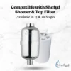 Cartridge for shofyd Shower & Tap Water Filter