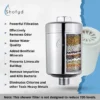 Shofyd High-Performance Hard Water Filter for Tap & Shower | Available in 15 & 20 Stages with Chlorine Removal, Activated Carbon & Skin-Friendly Minerals - Image 4