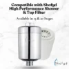 Replaceable Cartridge for Shofyd High-Performance Hard Water Filter for Tap & Shower | Available in 15 & 20 Stages with Chlorine Removal, Activated Carbon & Skin-Friendly Minerals - Image 2